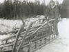 Alaska Me dog sled Airborne Test Platoon 1954